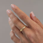Bornholm Simple Ring, 18K Goldplated