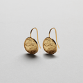 Bornholm Earhook, 18K Goldplated, Ø8MM