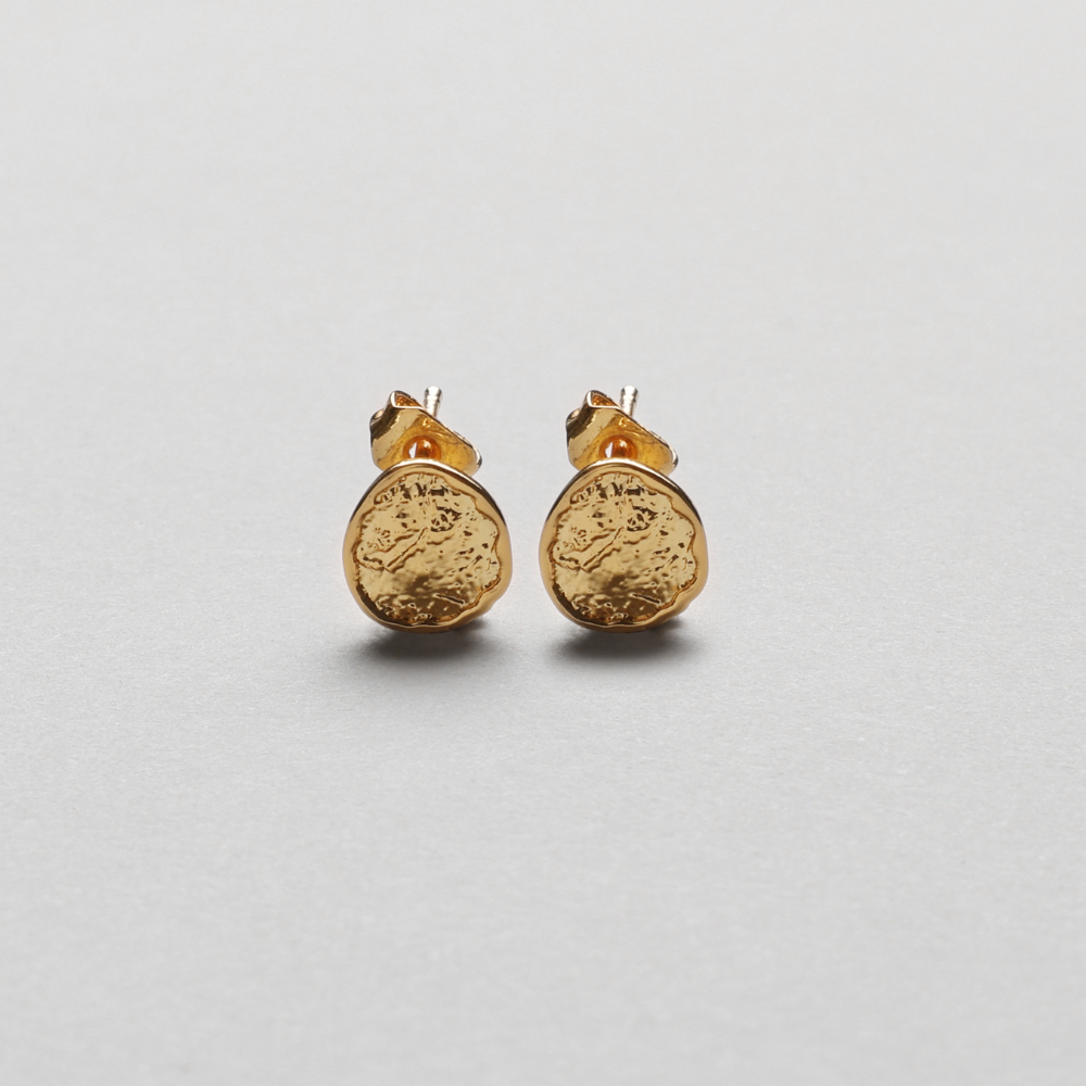 Bornholm Earsticks, 18K Goldplated Ø8MM