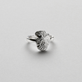 Fingerprint Ring, 925S Sterling silver plated