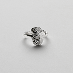Fingerprint Ring, 925S Sterling silver plated